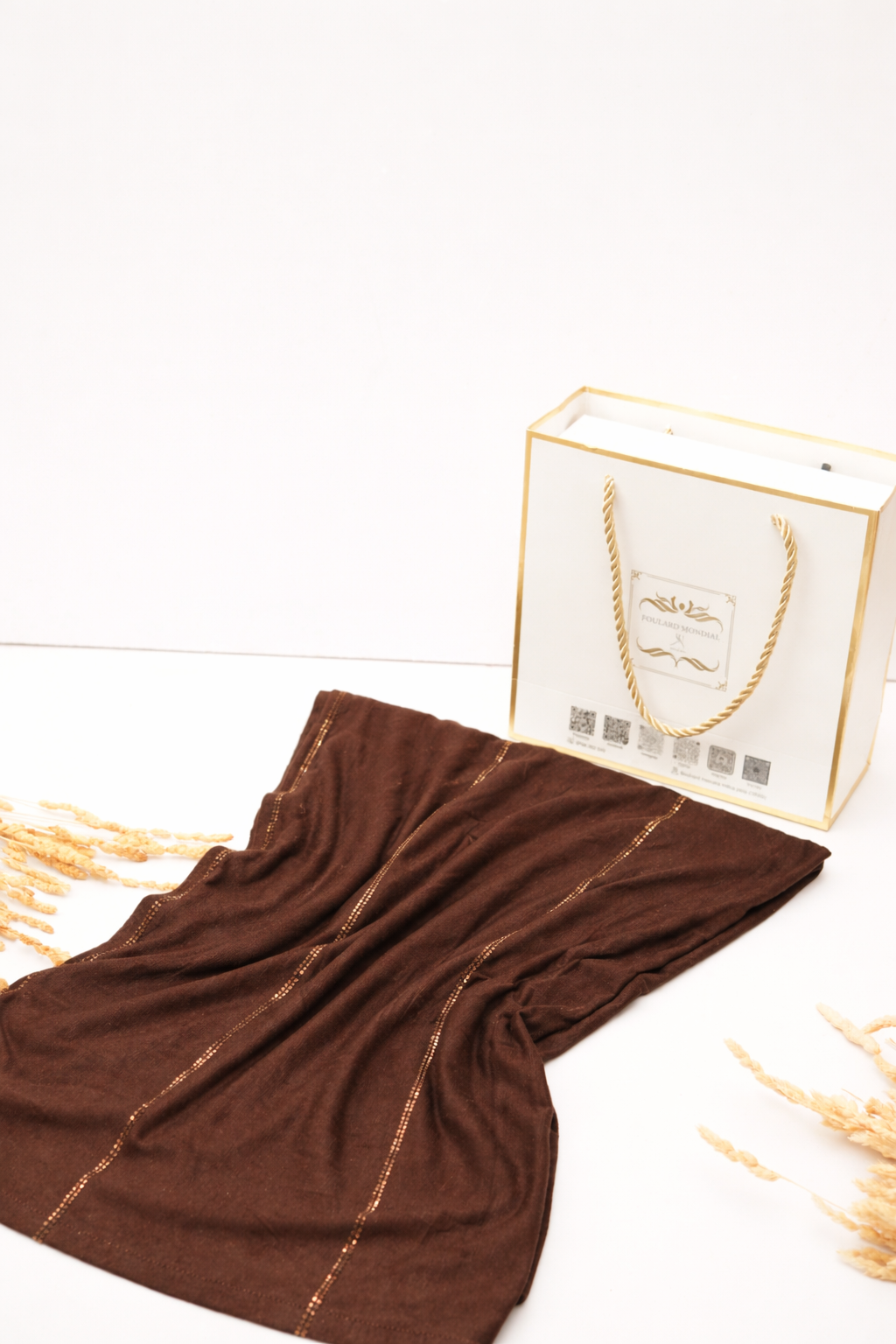 Khimar Lamsat Dubai Marron ( لمسة دبي ) EL-001