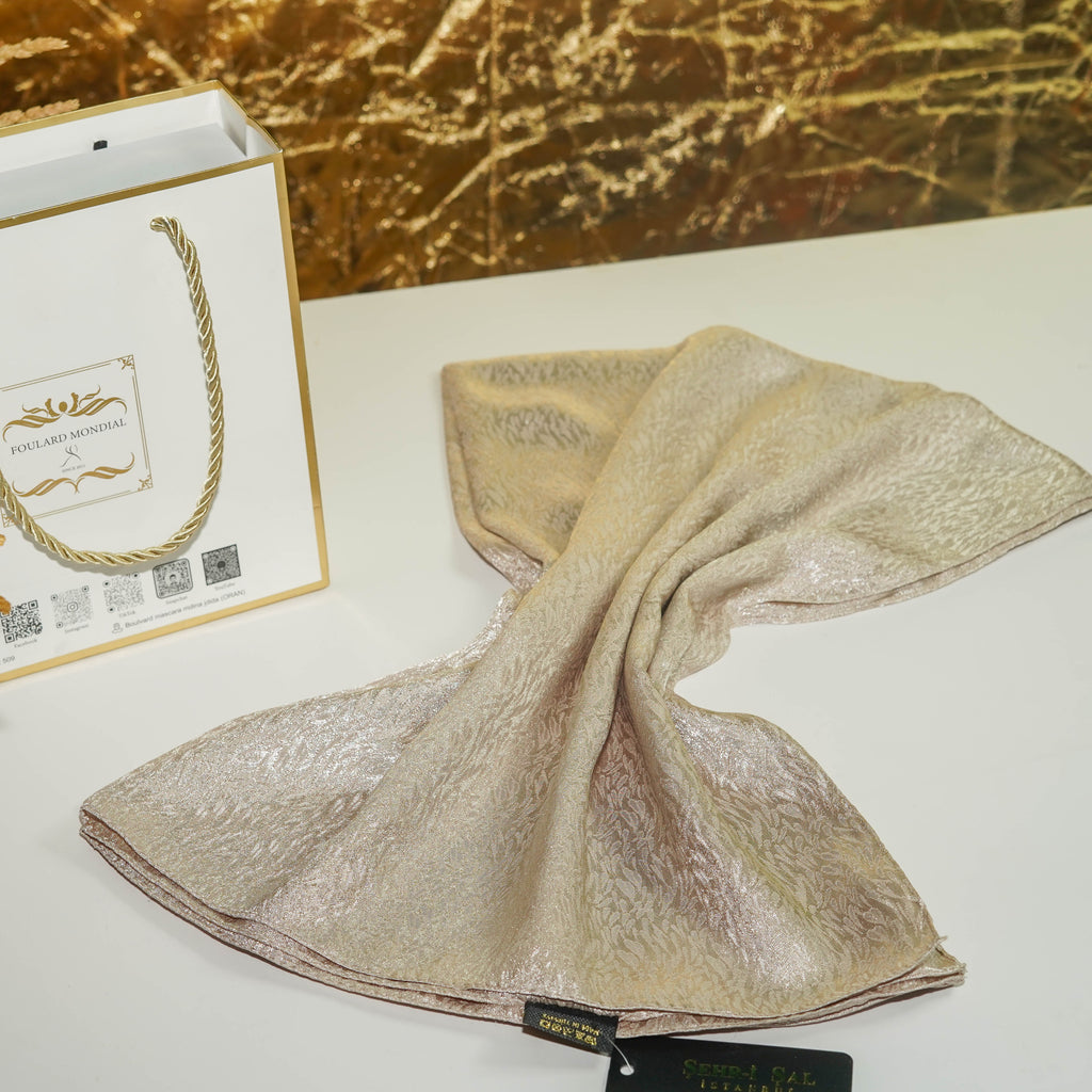 KHIMAR KEMKHA BEIGE ORIGINAL RK-003