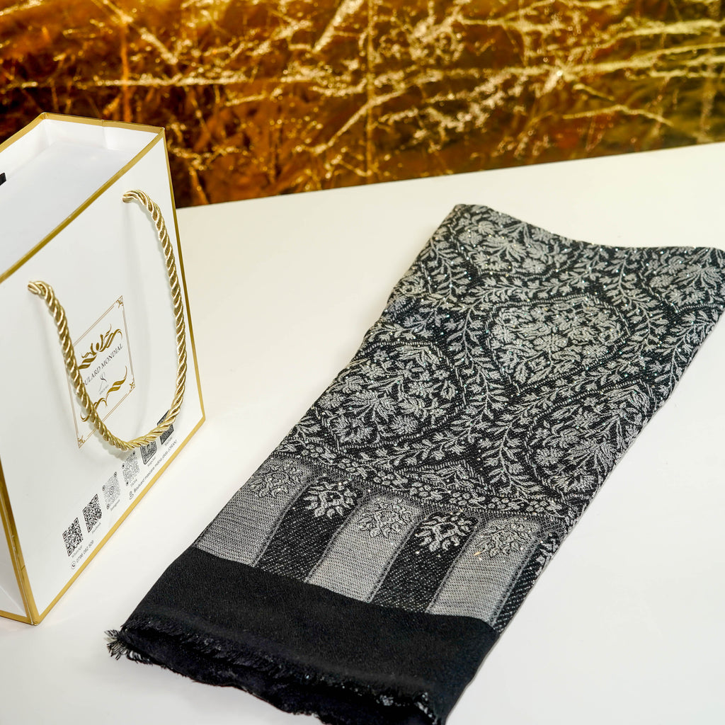 Khimar Cashmere Noir Premium – Turkish Original SK-002