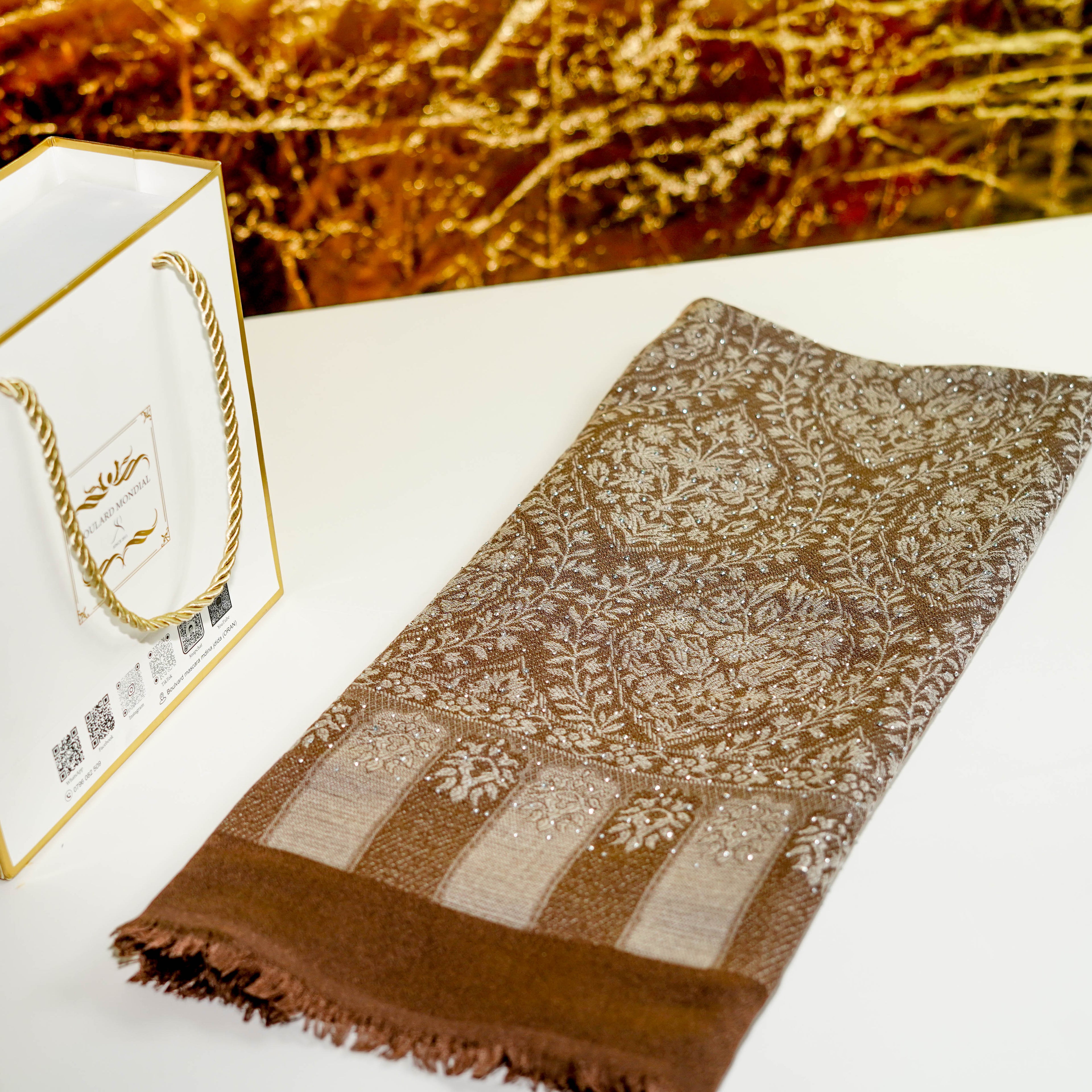 Khimar Cashmere Beige Premium – Turkish Original SK-003