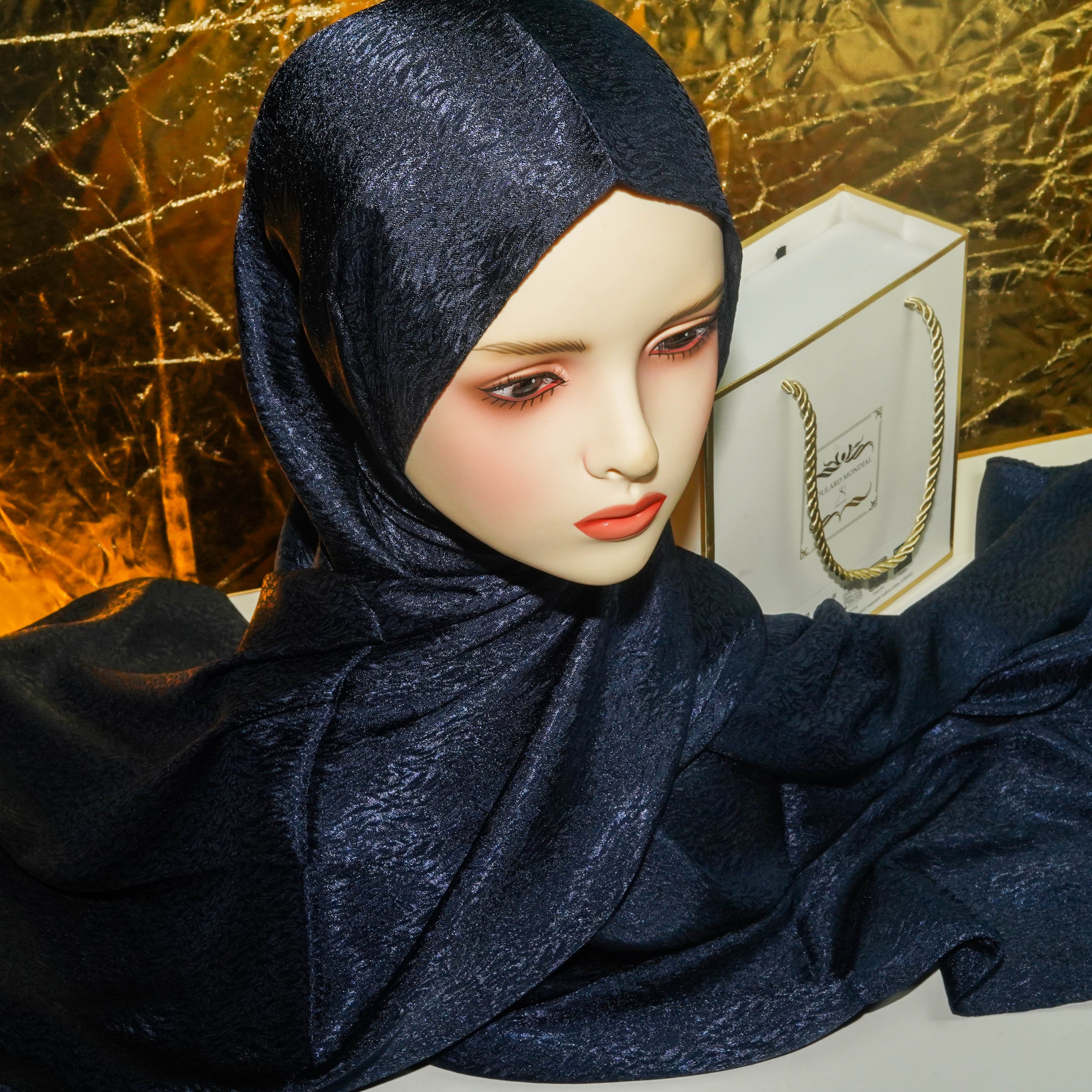 KHIMAR KEMKHA BLEU NUIT ORIGINAL RK-002