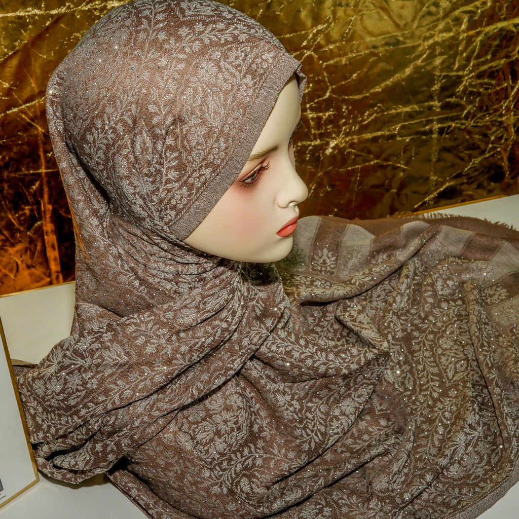 Khimar Cashmere Beige Premium – Turkish Original SK-003