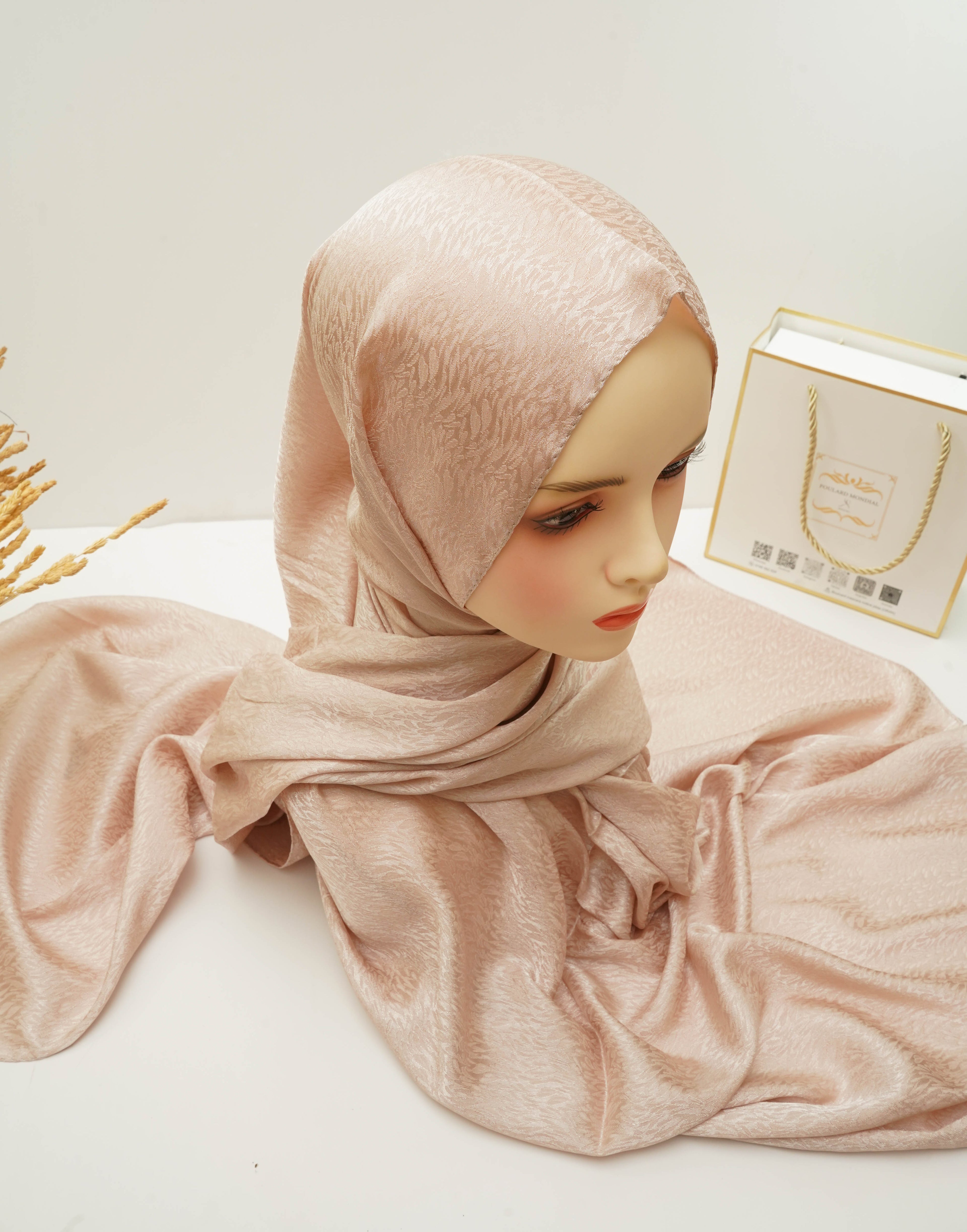 Khimar Kemkha Roze Clair RK-010
