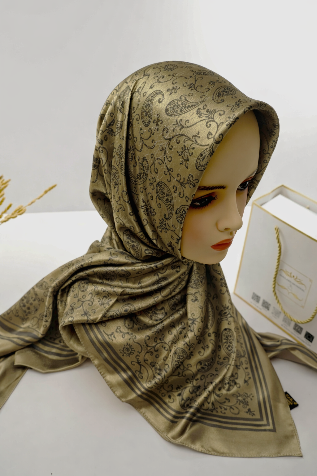 Foulard Kamkha Carré Doree CP-004