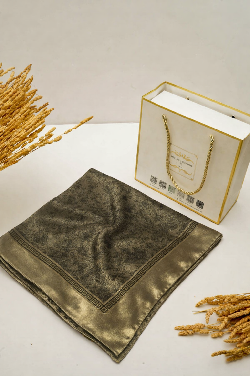 Foulard Kamkha Carré Doree CK-003