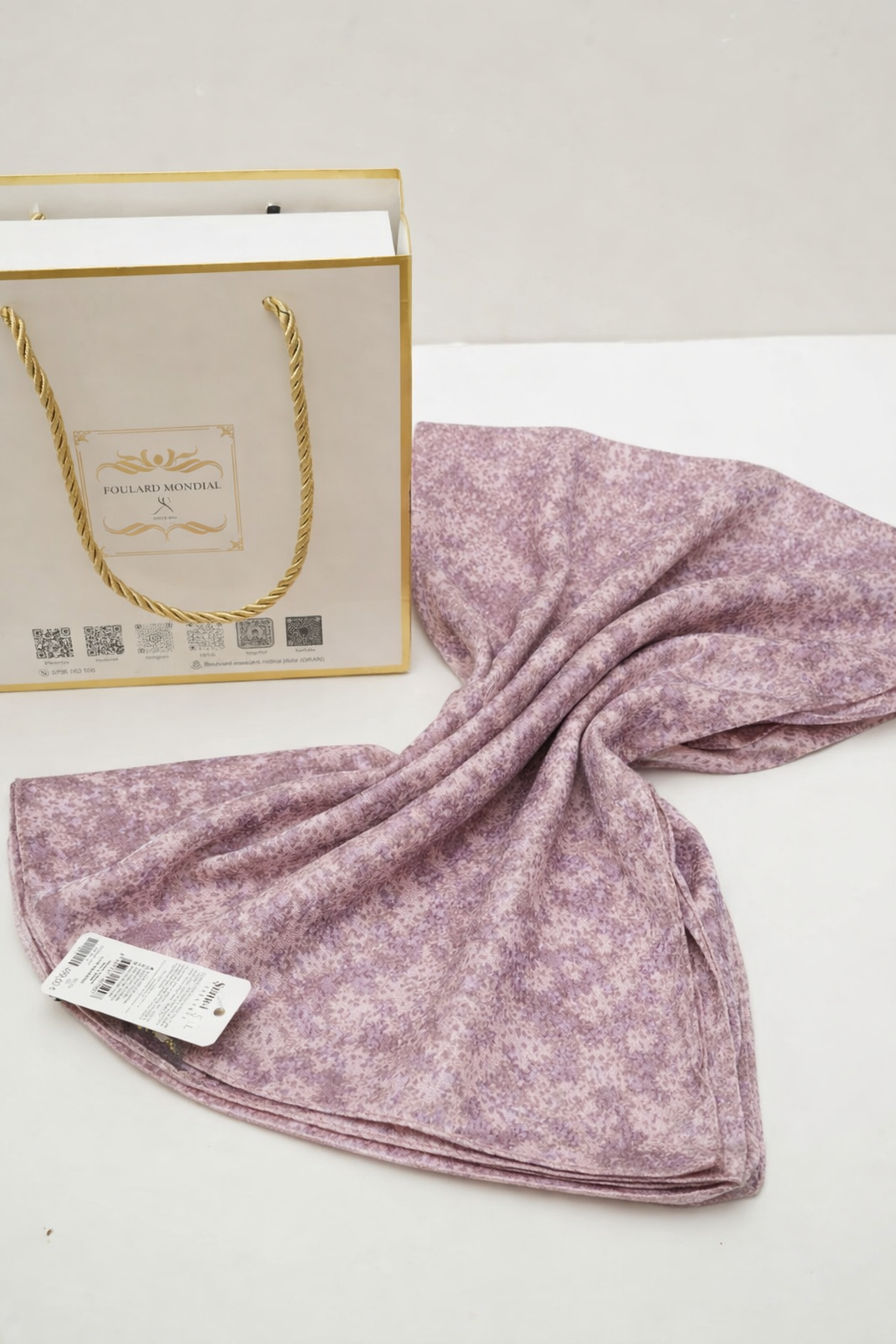 Khimar Kemkha Mauve roze RK-011