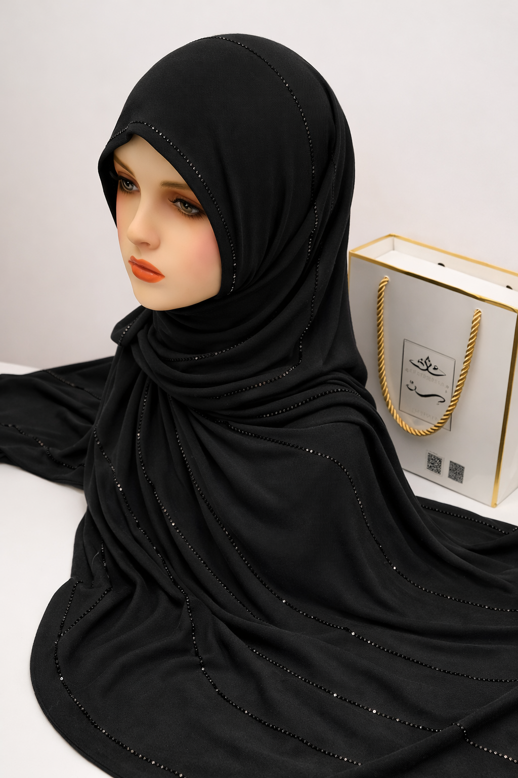 Khimar Lamsat Dubai Noir (لمسة دبي) EL-010